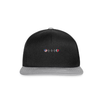 Maluku du Sud - Casquette snapback - noir/gris - Devant