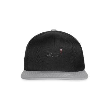 Polynésie française - Casquette snapback - noir/gris - Devant