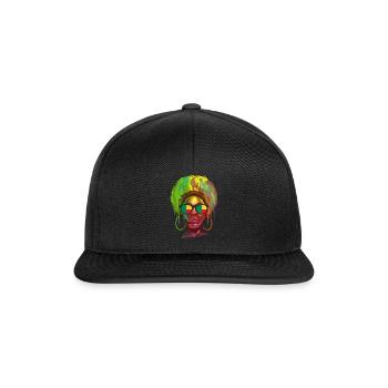 Benin - Snapback Cap - Schwarz/Schwarz - Vorne