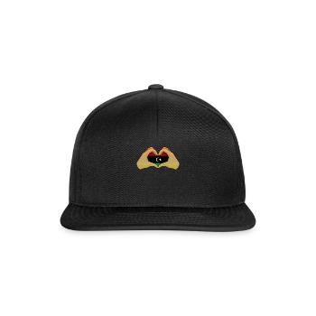 Libyen - Snapback Cap - Schwarz/Schwarz - Vorne