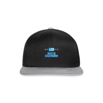 Sud Cameroun - Casquette snapback - noir/gris - Devant