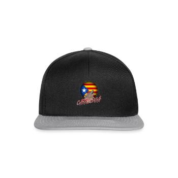 Catalonia - Snapback Cap - black/grey - Front
