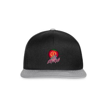 Eritrea - Snapback Cap - Schwarz/Grau - Vorne