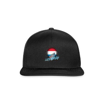 Luxembourg - Snapback Cap - black/black - Front
