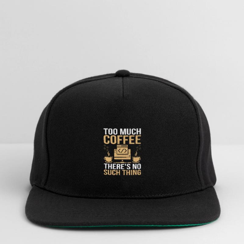 Coffee Coding Programmer Coder Developer Nerd Coff Snapback Cap