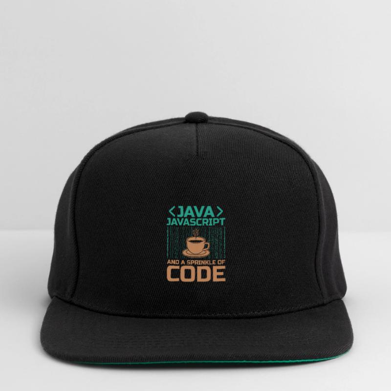 Café Codage Programmeur Codeur Développeur Nerd Coff Casquette snapback