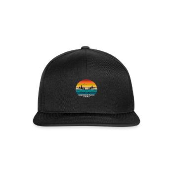 Shoshone Falls Idaho - Snapback Cap - black/black - Front