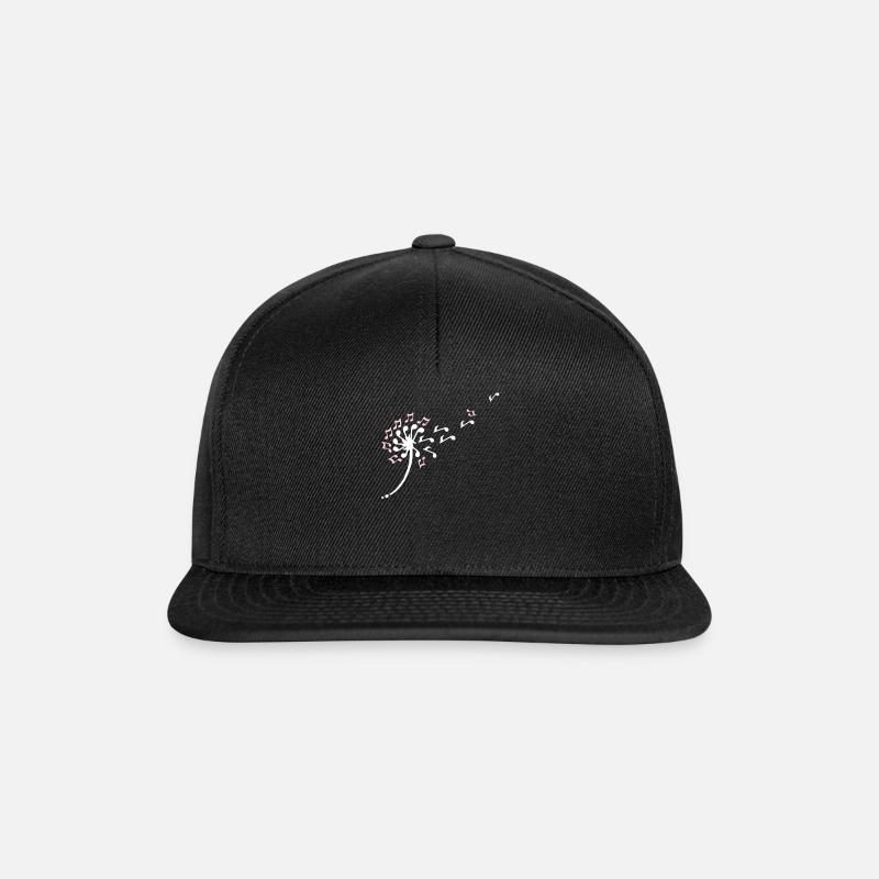 Klavier I Piano - Snapback Cap - Schwarz/Schwarz