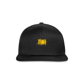 Tini - Snapback Cap - Schwarz/Schwarz - Vorne