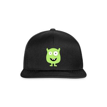 monster - Snapback Cap - black/black - Front