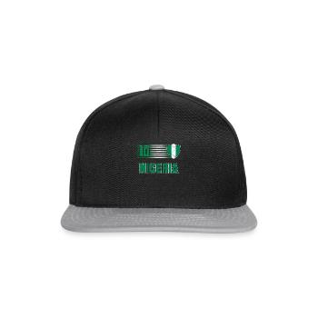 Nigeria - Snapback Cap - black/grey - Front