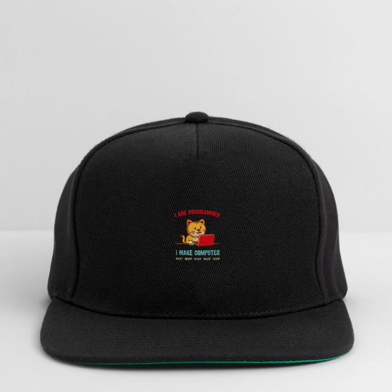 Programmer Developer Computer Scientist Geek Snapback Cap