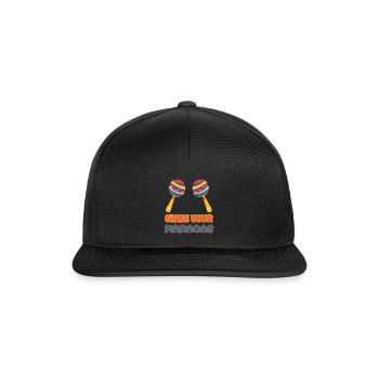 Secouez vos Maracas Cinco de Mayo - Casquette snapback - noir/noir - Devant