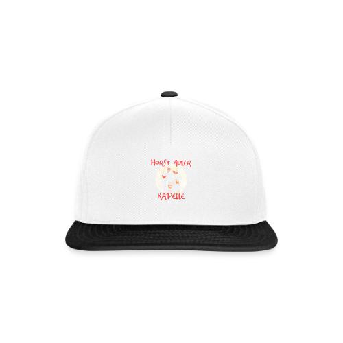 HAK rund mit Schrift (trans) - Snapback Cap