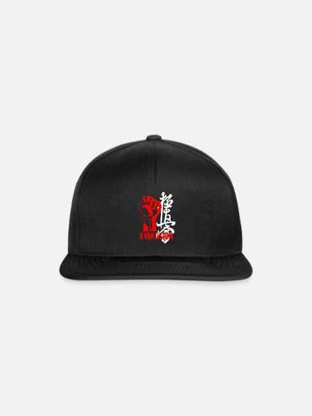 Kyokushinkai Fist - Snapback Cap - Schwarz/Schwarz