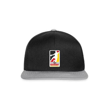 Handball Team Germany TShirt - Snapback Cap - black/grey - Front