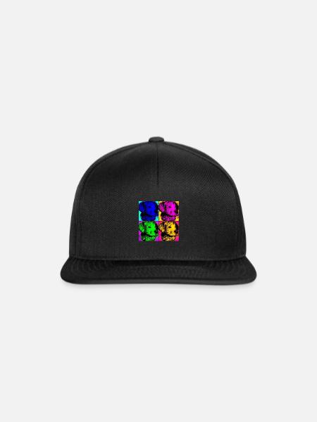 Hund - Snapback Cap - Schwarz/Schwarz