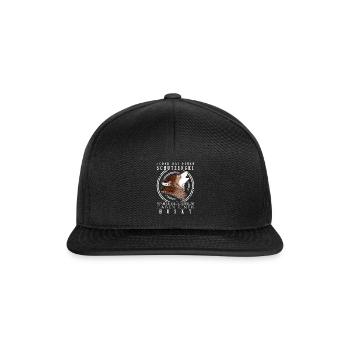 Husky - Snapback Cap - Schwarz/Schwarz - Vorne