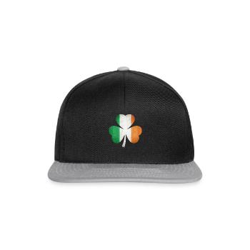Irish lover - Snapback Cap - black/grey - Front