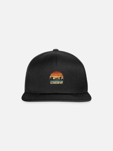 Schweinfurt - Snapback Cap - Schwarz/Schwarz