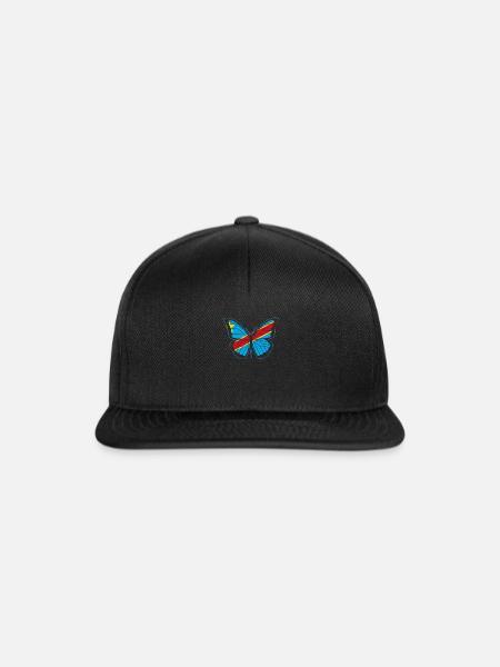 Kongo - Snapback Cap - Schwarz/Schwarz