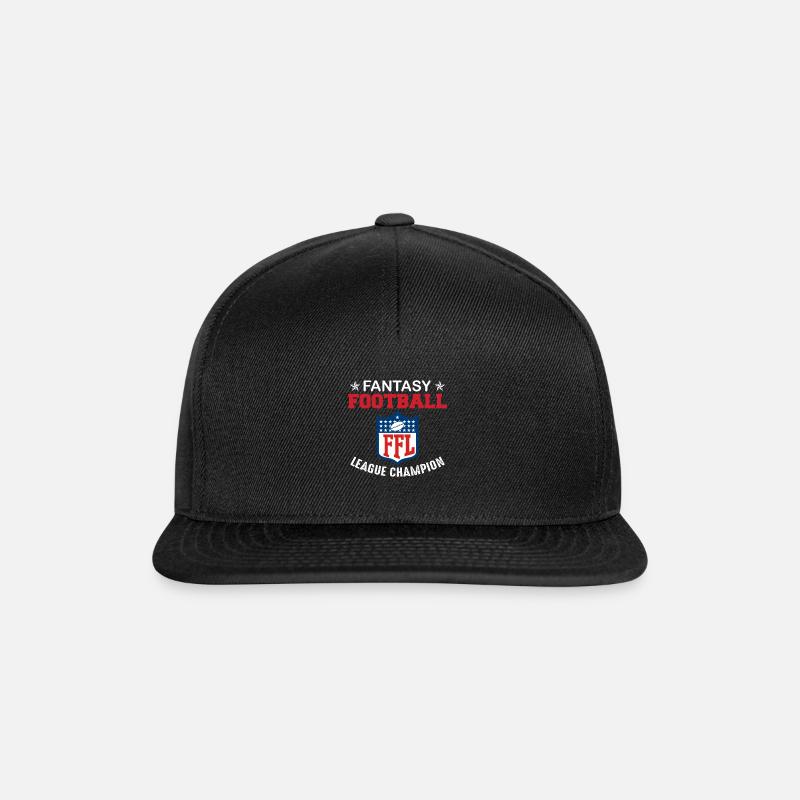 FFL - Casquette snapback - noir/noir