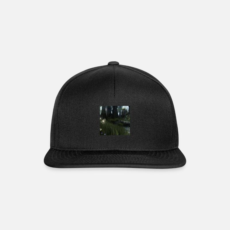 Foresta magica - Snapback Cap - nero/nero