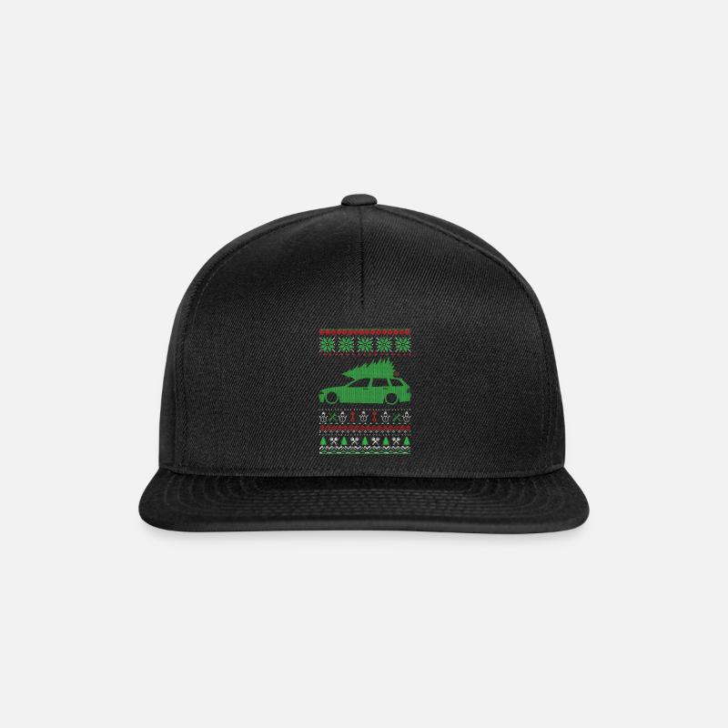 Christmas Ugly Sweater - Snapback Cap - Schwarz/Schwarz