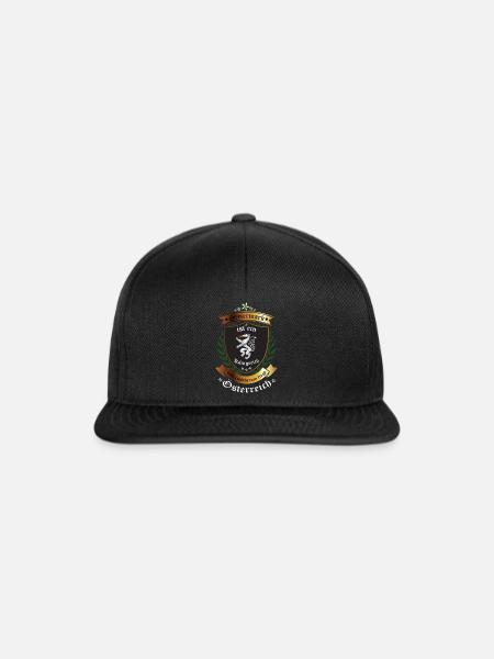 Steiermark - Snapback Cap - Schwarz/Schwarz