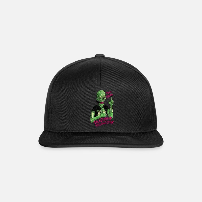 returnoflivingdrunk - Snapback Cap - black/black