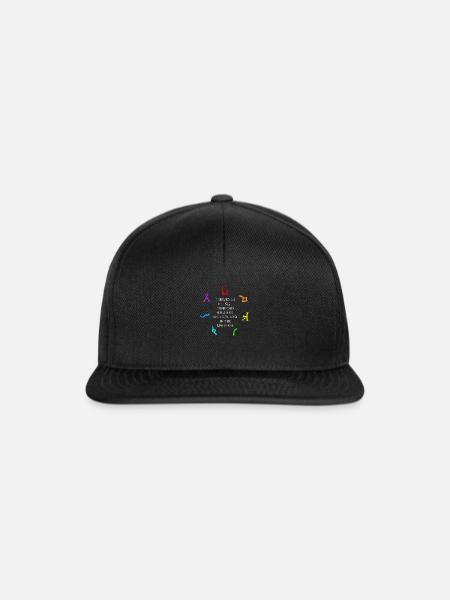 Stargate SG-1 / Atlantis / Universe - Snapback Cap - Schwarz/Schwarz