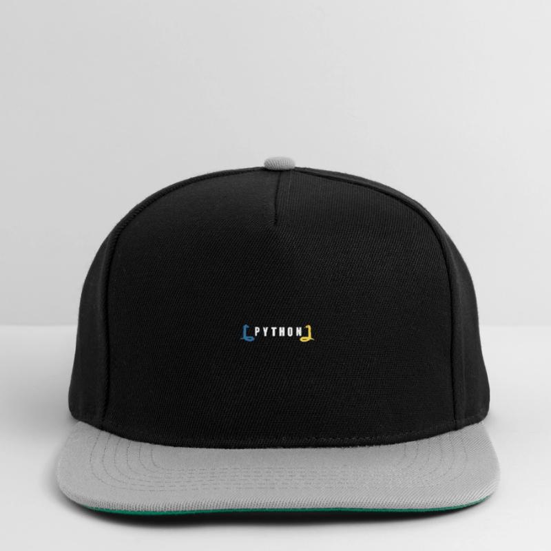 Idée cadeau codeur programmeur développeur Python Casquette snapback