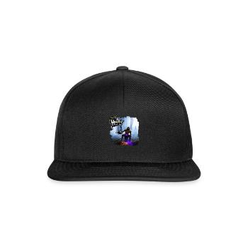 Rarecun Halloween Clown Motif Style 7 - Snapback Cap - black/black - Front