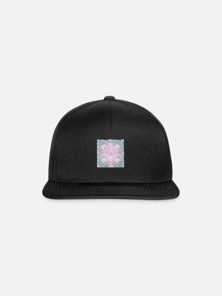 Vibe Waves - Snapback Cap - Schwarz/Schwarz