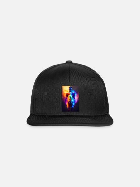 Spirit Human 1 - Snapback Cap - Schwarz/Schwarz