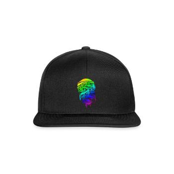 Maman | Égypte | | d’horreur Flippant - Casquette snapback - noir/noir - Devant