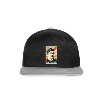Marcel Proust Vintage Colores - Casquette snapback - noir/gris - Devant