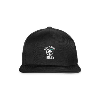 Bonsai Baum Bonsai Tree Japanese Nature Plants - Snapback Cap - Schwarz/Schwarz - Vorne