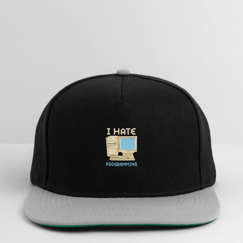 Informatiker Programmer Programming Coding Sprüche Snapback Cap