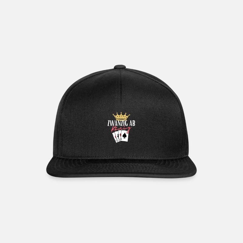 Twenty from King - Snapback Cap - black/black