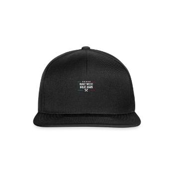 Zimmermann Schreiner Sägen Handwerker Sprüche - Snapback Cap - Schwarz/Schwarz - Vorne