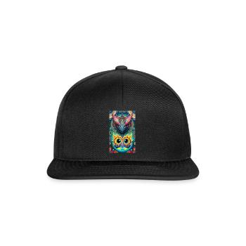 Extraterrestre | OVNI | Vaisseau spatial | PAU | étranger - Casquette snapback - noir/noir - Devant