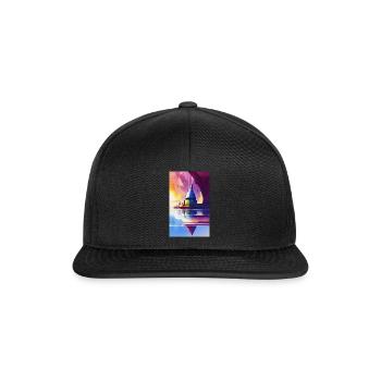 Extraterrestre | OVNI | Vaisseau spatial | PAU | étranger - Casquette snapback - noir/noir - Devant