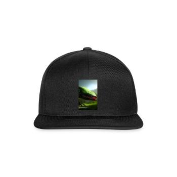Extraterrestre | OVNI | Vaisseau spatial | PAU | étranger - Casquette snapback - noir/noir - Devant