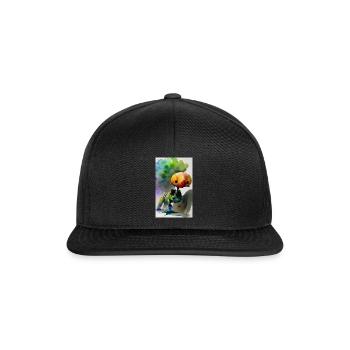 Extraterrestre | OVNI | Vaisseau spatial | PAU | étranger - Casquette snapback - noir/noir - Devant