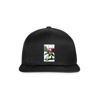 Extraterrestre | OVNI | Vaisseau spatial | PAU | étranger - Casquette snapback - noir/noir - Devant