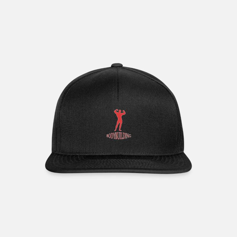 Musculation de musculation - Casquette snapback - noir/noir