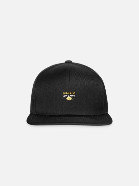 Vitamin C You Later - Snapback Cap - Schwarz/Schwarz