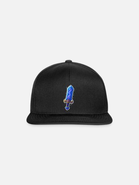 Fantasy Sword - Snapback Cap - Schwarz/Schwarz