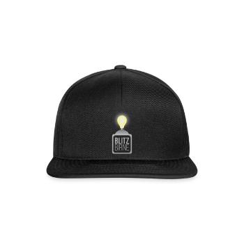 Ampoule à ampoule intelligente - Casquette snapback - noir/noir - Devant
